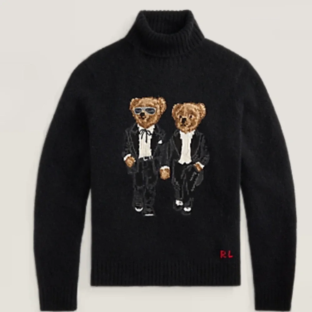 Polo Ralph Lauren Ralph and Ricky Polo Bear Special Edition Turtleneck Sweater